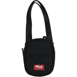 Saszetka sportowa Fila Badalona Badge Pusher Bag 1l. Czarne torby na ramię męskie Fila, z materiału. Za 49.99 zł.