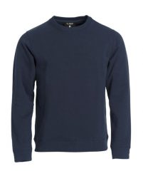 Clique Classic Roundneck Bluza z ukrytą kieszenią na zamek – dark navy. Niebieskie bluzy damskie CLIQUE, s, bez wzorów, z bawełny, bez ramiączek, bez kaptura. Za 183.12 zł.