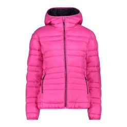 Kurtka damska turystyczna CMP 34K3116. Czerwone kurtki sportowe damskie CMP, s, bez wzorów, bez ramiączek, bez kaptura, trekkingowe. Za 489.99 zł.