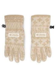 Columbia Rękawiczki Damskie Sequoia Grove™ 2136931 Beżowy jasny. Brązowe rękawiczki damskie Columbia, bez wzorów, z dzianiny. Za 149.99 zł.