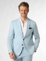 Finshley & Harding kurtka modułowa - Oakland Mężczyźni Slim Fit niebieski, 46. Niebieskie kurtki męskie Finshley & Harding, m, bez wzorów, biznesowe, bez kaptura. Za 479.95 zł.