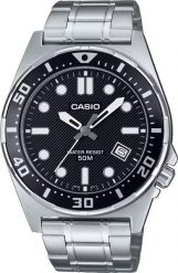 Zegarek Męski Casio MTD-135D-1A + BOX. Zegarki męskie Casio, bez wzorów. Za 694.42 zł.