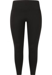 Damskie legginsy Q Sportswear Thalia. Czarne legginsy damskie ENDURANCE Q, bez wzorów, z materiału. Za 218.00 zł.