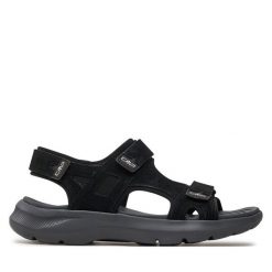 Sandały CMP. Czarne sandały męskie CMP, bez wzorów, sportowe, bez zapięcia. Za 209.99 zł.