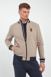 Bluza męska ze stójką AERONAUTICA MILITARE. Bluzy męskie Aeronautica Militare, m, bez wzorów, bez ramiączek, bez kaptura. Za 669.00 zł.