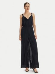 Morgan Kombinezon 261-PALJI Granatowy Regular Fit. Niebieskie sukienki damskie Morgan, bez wzorów, z syntetyku, bez kołnierzyka, bez ramiączek. Za 479.99 zł.