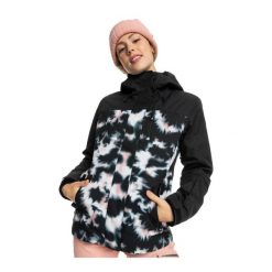 Kurtka narciarska damska Roxy Jetty 3in1. Czarne kurtki sportowe damskie Roxy, na zimę, xs, bez wzorów, bez ramiączek, bez kaptura, narciarskie. Za 601.00 zł.