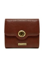 WITTCHEN Portfel 99-1Y-512-5 Brązowy. Brązowe portfele damskie Wittchen, ze skóry. Za 139.99 zł.