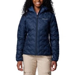 Kurtka sportowa damska Delta Ridge II Down Hooded Jacket. Niebieskie kurtki sportowe damskie Columbia, xs, bez wzorów, z materiału, bez ramiączek, bez kaptura, trekkingowe. Za 549.99 zł.
