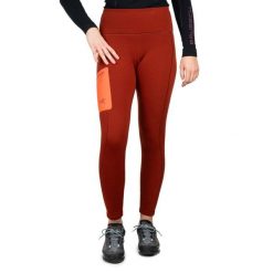 Leginsy trekkingowe damskie Arc'teryx Kyanite Bottom. Brązowe spodnie sportowe damskie Arc'teryx, bez wzorów, sportowe, trekkingowe. Za 559.99 zł.
