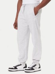 Kappa Spodnie dresowe Authentic 321N5FW Szary Regular Fit. Szare spodnie sportowe męskie Kappa, m, bez wzorów, z bawełny. Za 149.99 zł.