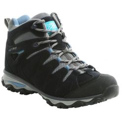 Buty turystyczne damskie Karrimor Rona Mid. Niebieskie obuwie trekkingowe damskie Karrimor, z gumy, bez zapięcia. Za 403.99 zł.