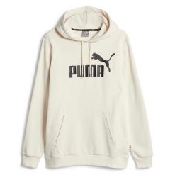 Bluza sportowa męska Puma ESS Big Logo Hoodie FL (s) Evening. Zielone bluzy sportowe męskie Puma, m, bez wzorów, bez kaptura, na fitness i siłownię. Za 290.00 zł.