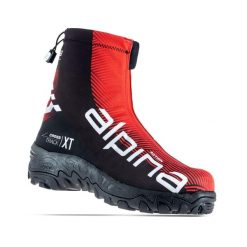 Buty turystyczne dla dorosłych Alpina XT Action. Czerwone buty zimowe męskie Alpina, na zimę, bez wzorów, bez obcasa, bez zapięcia. Za 620.00 zł.