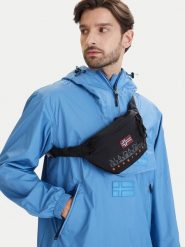 Napapijri Nerka Hering Wb 4 NP0A88UW9411 Czarny. Czarne saszetki i nerki męskie Napapijri, bez wzorów, z materiału. Za 179.99 zł.