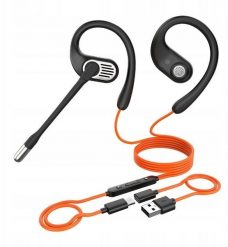 Słuchawki OneOdio Przewodowe słuchawki douszne OpenRock Link 10 (czarne). Czarne słuchawki douszne ONEODIO. Za 238.44 zł.