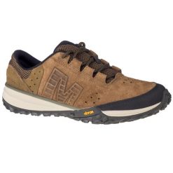Buty trekkingowe męskie Merrell Intercept. Szare trekkingi męskie Merrell, z gumy, bez zapięcia. Za 629.99 zł.