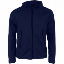Kurtka puchowa Stanno Prime Softshell. Niebieskie kurtki męskie STANNO, m, bez wzorów, z puchu, bez kaptura. Za 399.00 zł.