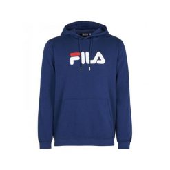 Bluza z kapturem Fila Barumini. Niebieskie bluzy damskie Fila, s, bez wzorów, bez ramiączek, z kapturem. Za 129.00 zł.