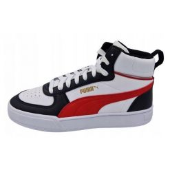Buty Sportowe Męskie Puma Caven Mid Sd Emb. Czarne buty sportowe męskie Puma, bez wzorów, bez zapięcia. Za 198.00 zł.