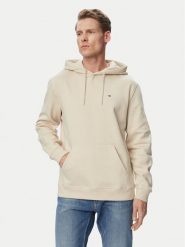 Tommy Jeans Bluza DM0DM20742 Beżowy jasny Regular Fit. Brązowe bluzy męskie Tommy Jeans, l, bez wzorów, z bawełny, bez ramiączek, bez kaptura. Za 329.99 zł.