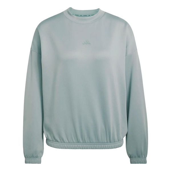 Bluza damska adidas Motion Essentials. Zielone bluzy damskie Adidas, l, bez wzorów, z materiału, bez ramiączek, bez kaptura. Za 219.05 zł.
