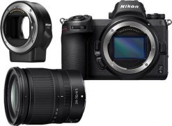 Aparat Nikon Z6 II + 24-70 mm f/4 + adapter FTZ II (VOA060K003). Aparaty bezlusterkowce NIKON. Za 9,283.00 zł.