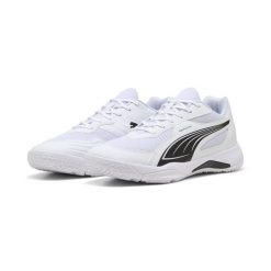 Halowe buty sportowe Solarflash III PUMA. Białe obuwie sportowe damskie Puma, bez wzorów, bez zapięcia. Za 299.00 zł.