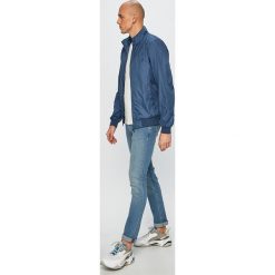 Geox - Kurtka. Niebieskie kurtki męskie Geox, m, bez wzorów, z materiału, bez kaptura. W wyprzedaży za 359.90 zł.