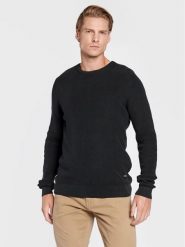 Blend Sweter 20714336 Czarny Regular Fit. Czarne swetry męskie Blend, m, bez wzorów, z bawełny, bez kołnierzyka, bez ramiączek. Za 109.99 zł.