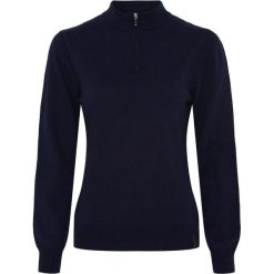 Damski sweter 1/2 zip Catago Victoria. Niebieskie swetry nierozpinane damskie CATAGO, xl, bez wzorów, ze skóry, bez kołnierzyka, bez ramiączek. Za 283.50 zł.