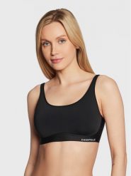 Chantelle Biustonosz top Soft Stretch C16A50 Czarny. Czarne biustonosze Chantelle, xl, bez wzorów, z syntetyku, bez kołnierzyka, bez ramiączek. Za 139.99 zł.