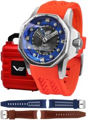 Zegarek męski Vostok Europe NH34-640A701SR czerwony. Czerwone zegarki męskie Vostok Europe, bez wzorów. Za 6,808.05 zł.