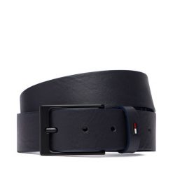 Pasek Tommy Hilfiger. Niebieskie paski męskie Tommy Hilfiger. Za 209.99 zł.