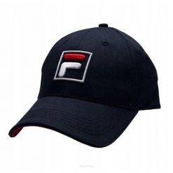 Czapka tenisowa Fila Baseball Cap Forze granatowa. Niebieskie czapki damskie Fila, na zimę, bez wzorów. Za 69.00 zł.