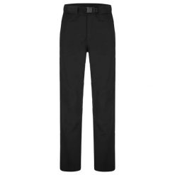 Męskie spodnie softshellowe Loap Urwus Czarne. Czarne spodnie sportowe męskie Scarpa, m, bez wzorów, z elastanu, do biegania. Za 243.99 zł.