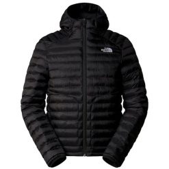 Kurtka sportowa męska M Huila Snthetic Hoodie. Czarne kurtki sportowe męskie The North Face, m, bez wzorów, z materiału, z kapturem, trekkingowe. Za 893.25 zł.