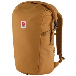 Plecak Ulvö Rolltop 30 - żółty. Żółte plecaki damskie Fjällräven, bez wzorów, sportowe. Za 667.99 zł.