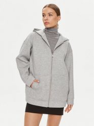 2NDDAY Bluza Vince 2244243314 Szary Relaxed Fit. Szare bluzy damskie 2NDDAY, m, bez wzorów, z syntetyku, bez ramiączek, bez kaptura. Za 699.99 zł.