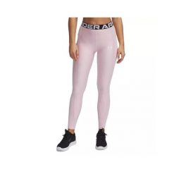 Legginsy Under Armour HeatGear Rib. Czerwone legginsy damskie Under Armour, bez wzorów, z elastanu. Za 256.45 zł.