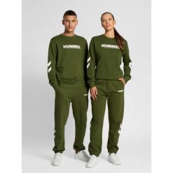 Bluza piłkarska dla dorosłych Hummel hml LEGACY. Zielone bluzy męskie Hummel, m, bez wzorów, sportowe, bez ramiączek, bez kaptura. Za 170.00 zł.