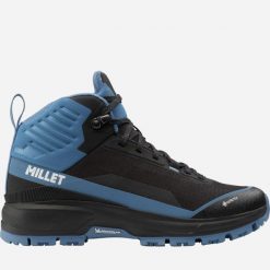 Buty trekkingowe damskie Millet Wanaka Mid GTX. Niebieskie obuwie trekkingowe damskie Millet, bez zapięcia. Za 949.00 zł.