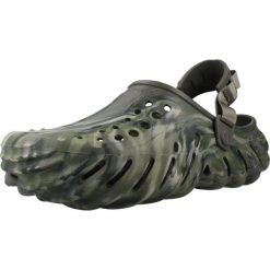 Sandały CROCS ZUHECOS ECHO MARBLED CLOG Zielony. Zielone sandały męskie Crocs, bez wzorów, z syntetyku, bez zapięcia. Za 386.99 zł.