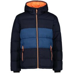 Kurtka puchowa męska CMP 32Z2957. Niebieskie kurtki sportowe męskie CMP, na zimę, m, bez wzorów, z puchu, bez kaptura, narciarskie. Za 329.99 zł.