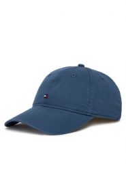 Tommy Hilfiger Czapka z daszkiem Flag Soft 6 Panel Cap AM0AM14099 Niebieski. Niebieskie czapki damskie Tommy Hilfiger, bez wzorów, z bawełny. Za 169.99 zł.
