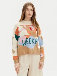 Weekend Max Mara Sweter 2515361181 Kolorowy Regular Fit. Swetry nierozpinane damskie Weekend Max Mara, s, bez wzorów, z syntetyku, bez kołnierzyka, bez ramiączek. Za 659.99 zł.
