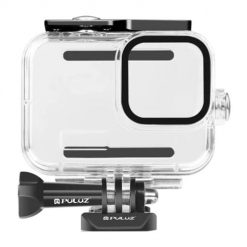 PULUZ Wodoodporna Obudowa Dla GoPro HERO13 Black / 12 Black / 11 Black / 10 Black / 9 Black. Czarne zegarki sportowe Puluz, bez wzorów. Za 85.00 zł.