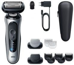 Męska Braun Seria 6 62-S1650s srebrny. Golarki i trymery BRAUN. Za 519.00 zł.