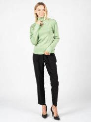 Silvian Heach Sweter "Citron" | PGA22060LU | Citron | Kobieta | Zielony. Zielone swetry nierozpinane damskie Silvian Heach, m, bez wzorów, z dzianiny, bez kołnierzyka, bez ramiączek. W wyprzedaży za 129.00 zł.