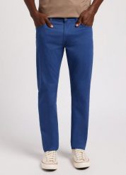 LEE DAREN ZIP FLY MĘSKIE SPODNIE MATERIAŁOWE CHINO CHINOSY DRAMA BLUE 112349220 L707016069. Niebieskie eleganckie spodnie męskie Lee, bez wzorów, z materiału. Za 229.99 zł.